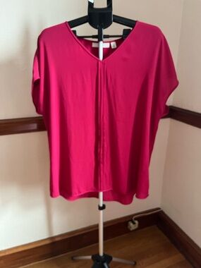 Sejour Pink Blouse 16W EUC